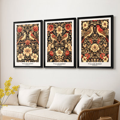 Série sur toile encadrée personnalisée - 3 pièces