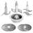 Nutrichef Food-Processor-Replacement Parts For Nutrichef Multifunction Food-Processor Model Number: Ncfp8