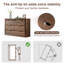 Commode cannelée à 7 tiroirs, commode en bois moderne de 52 po de largeur pour la chambre à coucher, commode à profil incurvé, meuble télé et rangement pour le salon, meuble télé-572179216