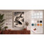 Carp in Motion Japandi - Wrapped Canvas-1028612156-1028612157