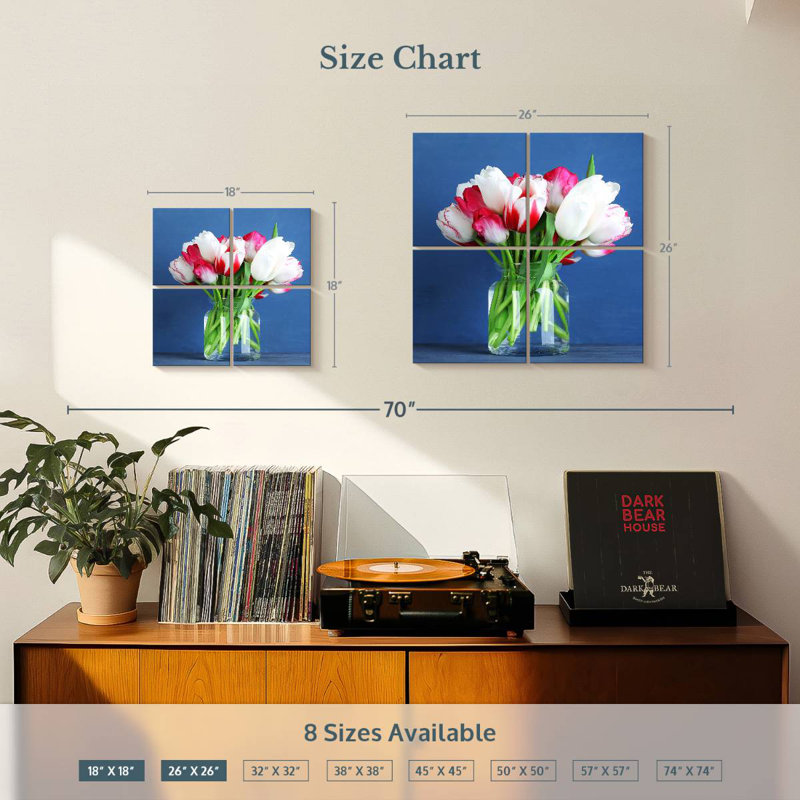 Harnek tulipes en verre