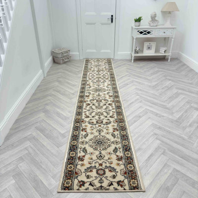 Runner Damask Area Rug