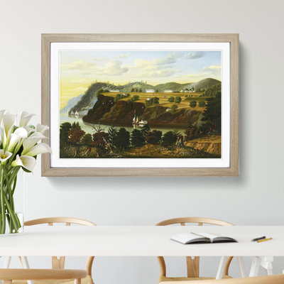View of West Point by Thomas Chambers - Picture Frame Painting