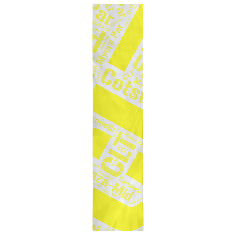 Table Runner, 72" x 16", Yellow, Charlotte