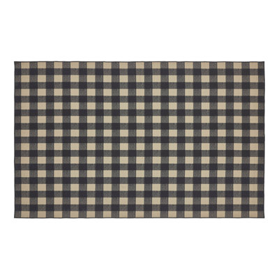 Tapis intérieur / extérieur en polyester tissé à plat Berenguela