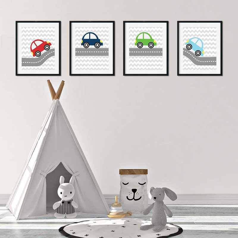 Winterbourne Down Transportation 4 - Piece Paper Print