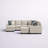 Aracena Upholstered L-Shaped Sectional Symmetrical-1339932254