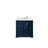Boston 36 In. W X 22 In. D Right Offset Sink Bathroom Vanity In Navy Blue With Cove Edge Quartz-109411488