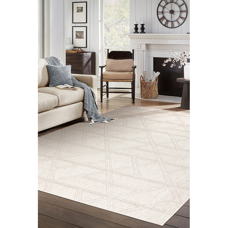 Levick Flatweave Area Rug, Rectangle 160 x 220cm