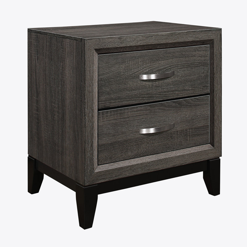 Billie-Jean 2 - Drawer Nightstand, Black