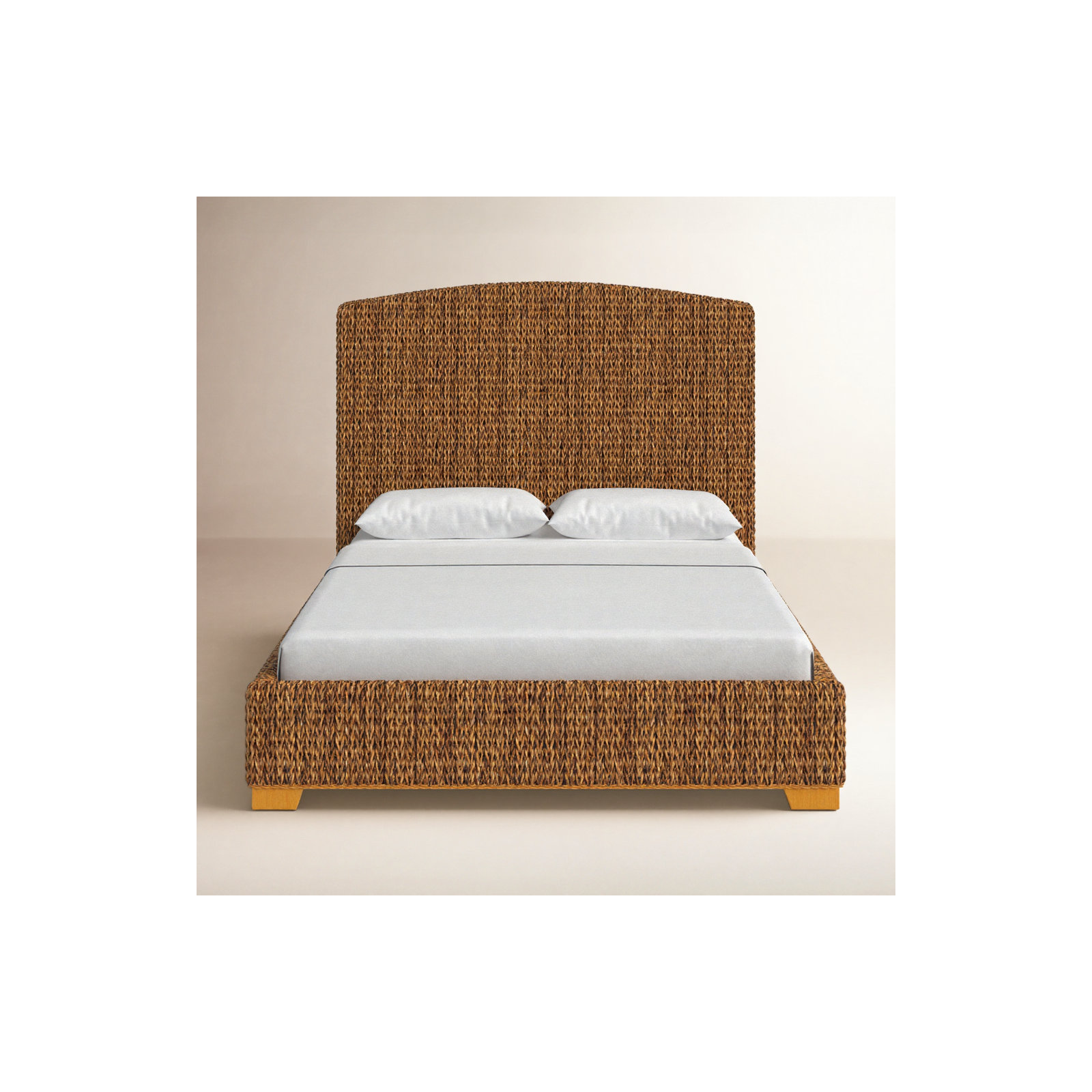 Arleen Rattan Bed, Queen