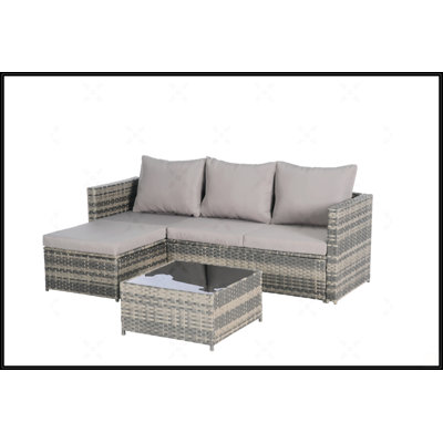 2 Pieces Patio Furniture Set