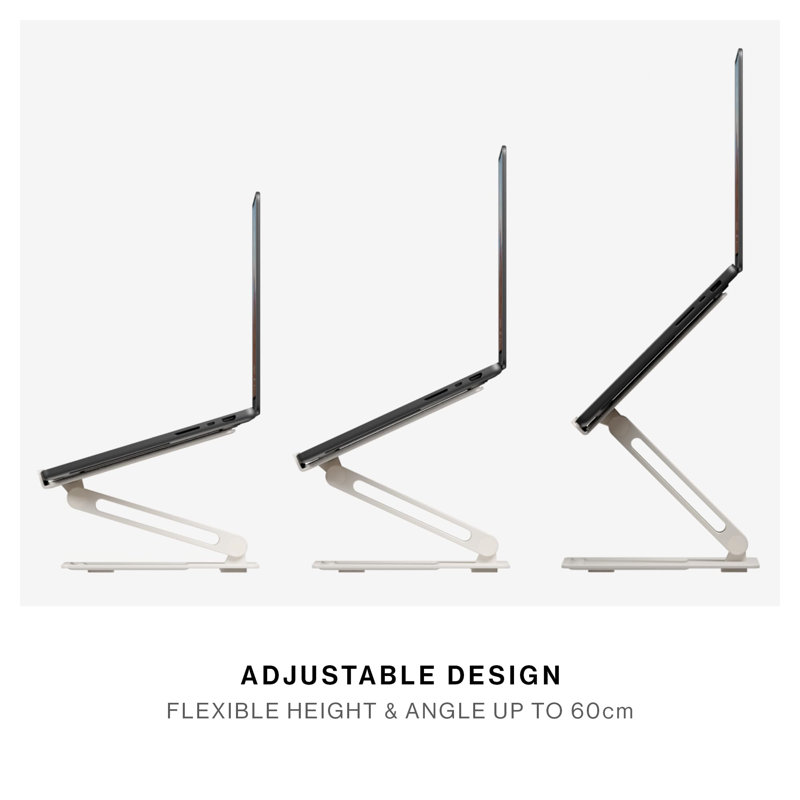 Metal Stackable Monitor Stand, Black