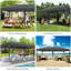 3m x 2m Metal Vault Canopy-106010582