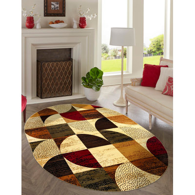 Cafe Geometric Indoor Rug