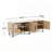 4-Door Accent Storage Cabinet with Adjustable Shelves-625851004