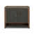 Dark Green Lacquered Linen/Amber Oak Veneer