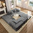 Oversized Upholstered Sectional Sofa Couch Set-404257762
