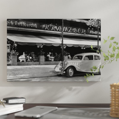 " 1930s Cafe Kranzler Kurfurstendamm Strasse Street Berlin Germany " by Vintage Images
