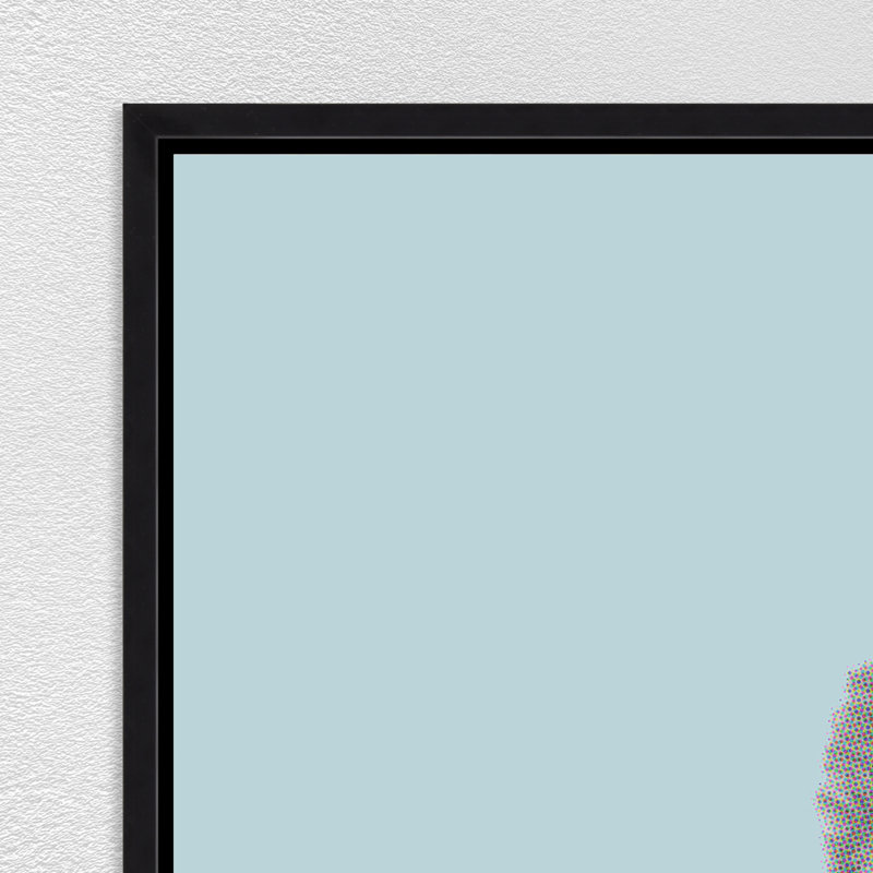 Poodle Lips IV Print by Jeffrey Goodman, Glass Coat