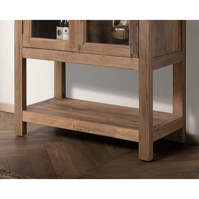 Kharga Reclaimed Wood Display Cabinet