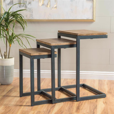 Nest of 3 Sofa Table - Assembled