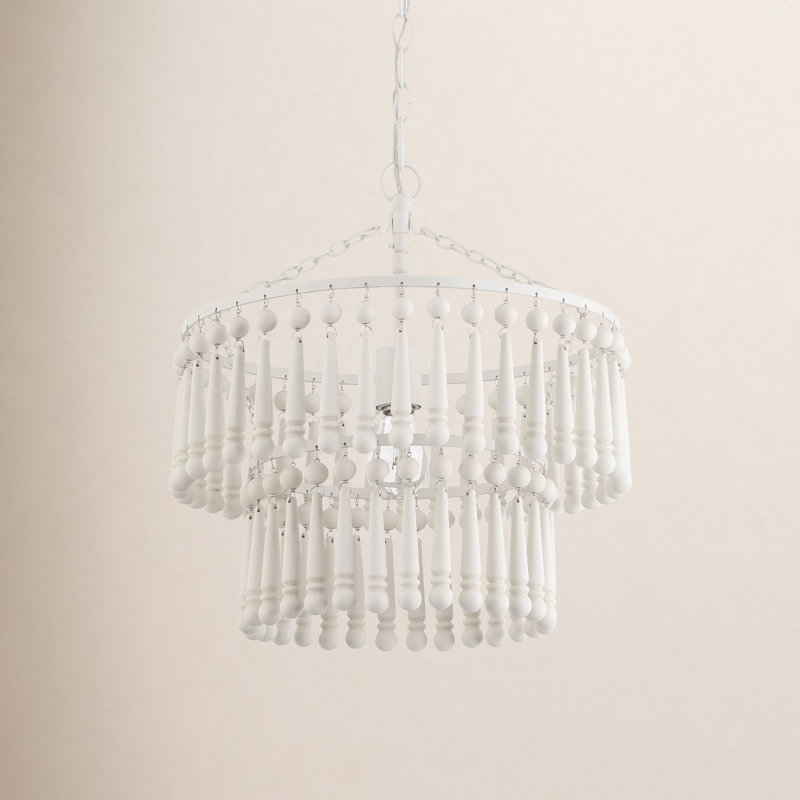 - Light Matte White Empire Pendant, 1