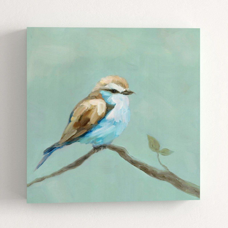 Baby Bird III Painting by Beverly Fuller, Brush Gel, 30" H x 30" W
