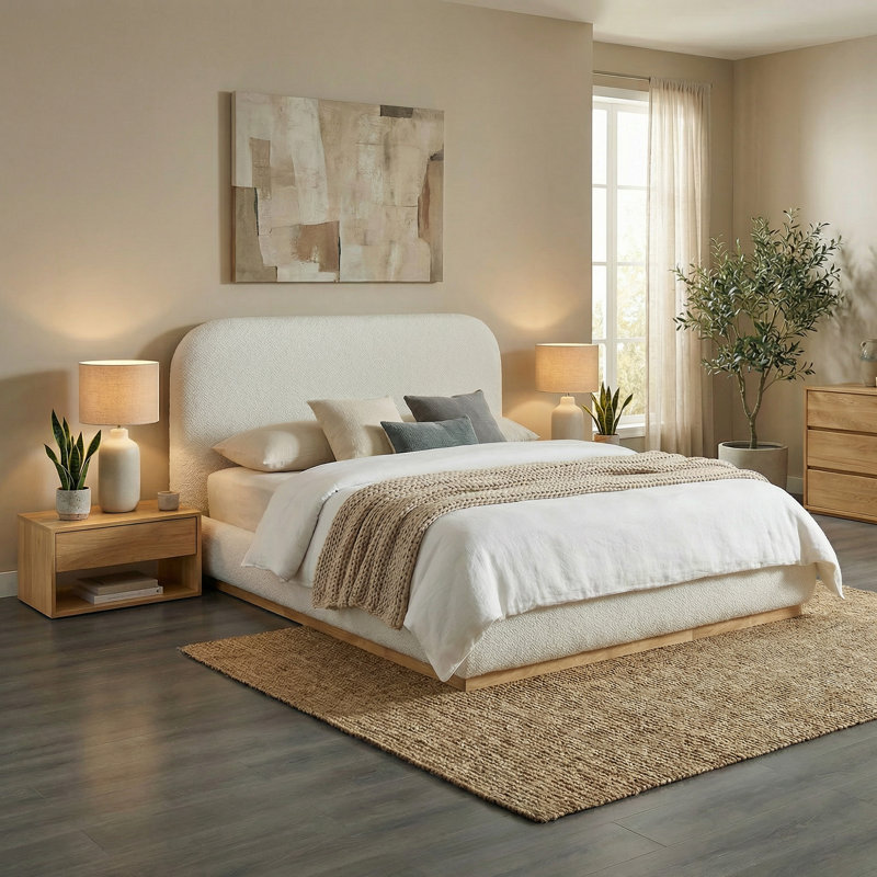 Hanief Modern 3- Piece Bedroom Set, Full 