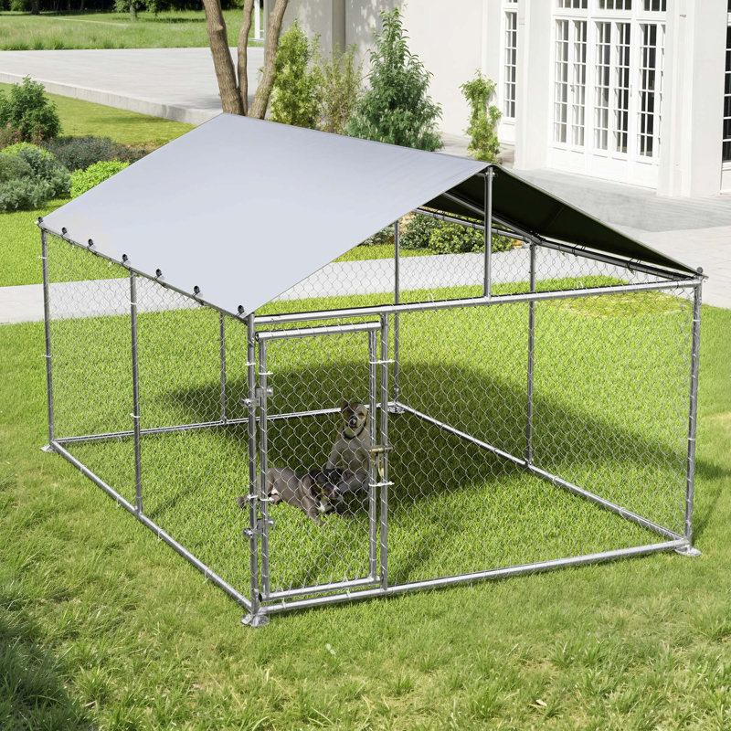 Enclos pour chien Balconera, H 64,80 po x l 90 po x P 90 po
