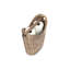 Lily Manor Wicker Bathroom Toilet Roll Holder Basket