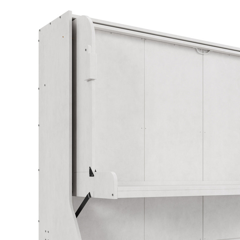 Lit escamotable double avec bureau