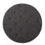 Élégant tissu gris anthracite avec boutons et revêtement gaufré à piqûres gaufrées, l 40,65 po x P 40,65 po, H 19,79 po, gris anthracite, 40,65 po