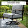 Asfand 4 - Person Outdoor Seating Group with Swivel Lounge Chairs&  Firepit Table