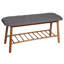 Banc de rangement rembourré Sau