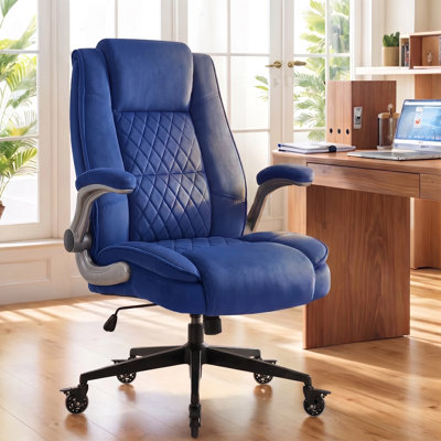 Big and Tall  Ergonomic Executive Office Chair With Adjustable Lumbar Support and Armrest,400LBS