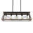 Modern Rustic 5-Bulb Farmhouse Chandelier - Adjustable Height Pendant Light For Dining And Kitchen Spaces-675609101
