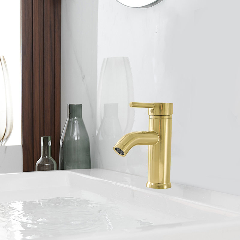 Single Hole Single-Handle Bathroom Faucet