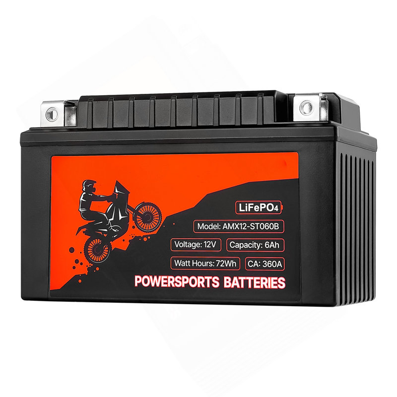 Batterie pour motocyclette 12V 6Ah YTX12-BS