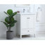 Ensemble de meuble-lavabo simple 24 po Modena-27041309