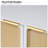 Bilal 31.5" Wide 2-door Rattan Accent Cabinet With Golden Rubber Wood Legs