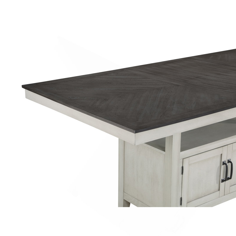 Hyland - Table de comptoir - Gris foncé