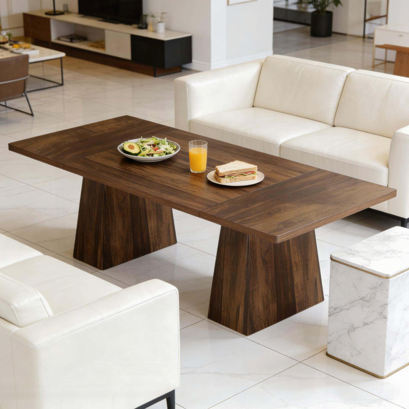 Table de salle à manger Rustic Farmhouse (63 po, 6 places)