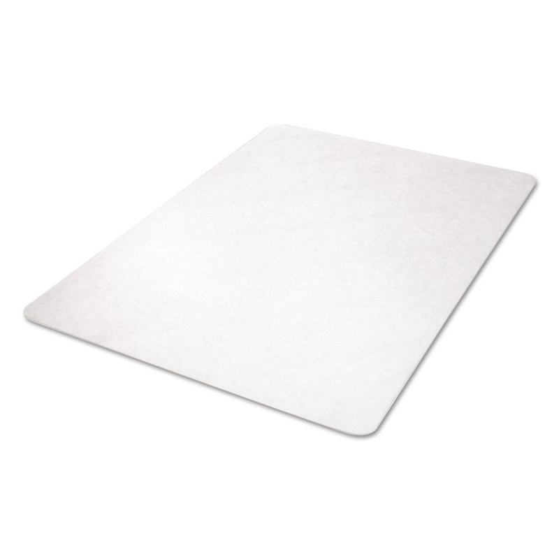 EconoMat All Day Use Chair Mat for Hard Floors, Flat Packed, 46 x 60, Clear EconoMat All Day Use Chair Mat for Hard Floors, Flat Packed, 46 x 60, Clear