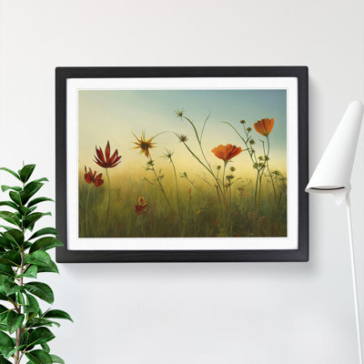 Luscious Wildflowers Floral - Single Picture Frame Painting