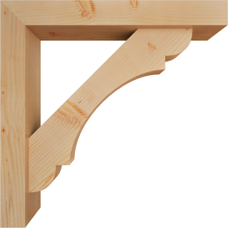 Support de bloc olympique avec entretoise décalée, 32 x 32, Sapin Douglas de l 5 1/2 po (lisse)