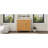 36" Bathroom Vanity With Sink, Wood Vanity Cabinet With Flip-Out Drawer, 3 Drawers, 2 Soft-Close Doors,  Wood & MDF, Elegant Rubber Wood Handles