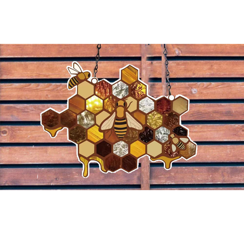 Farmhouse Abstract Wall Decor on Acrylic