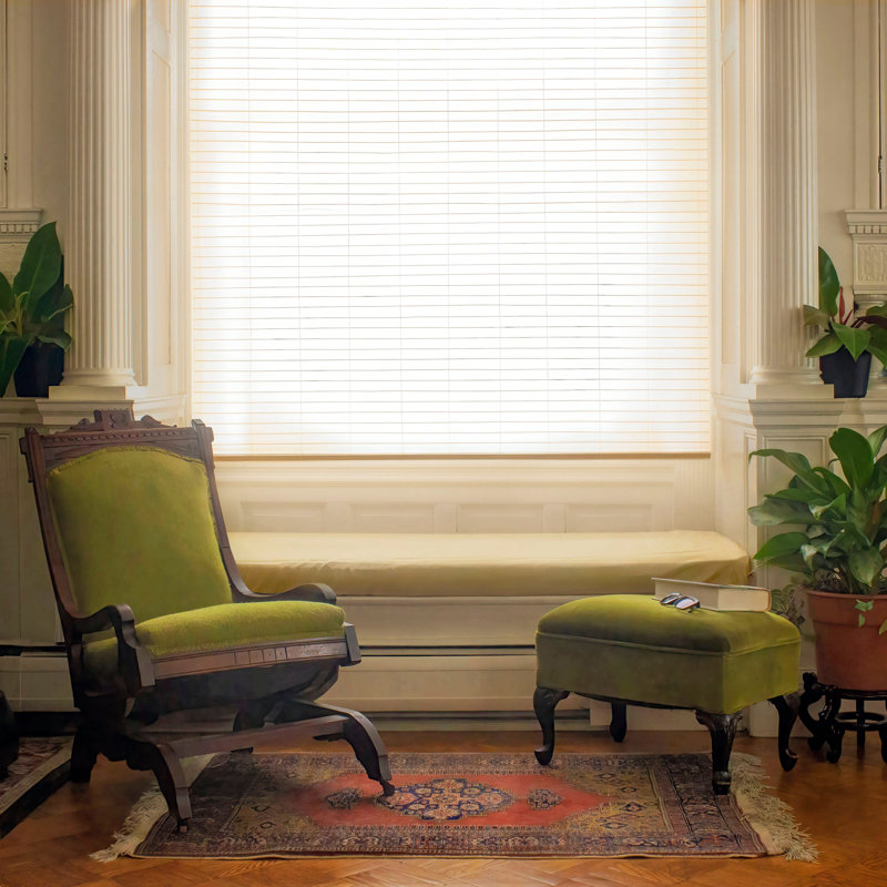 Semi Sheer Paper Roller Shade, 72" W x 72" L