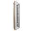 Miroir 24 po x argent antique avec décor floral, plateau de présentation décoratif, carré suspendu argenté Transforms Home, ornements décoratifs, améliore l'apparence, option